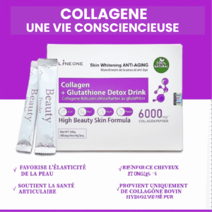 duozi colagène + glutathion : boisson détox Éclat et anti Âge
