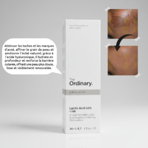 acide lactique 10% + ha the ordinary