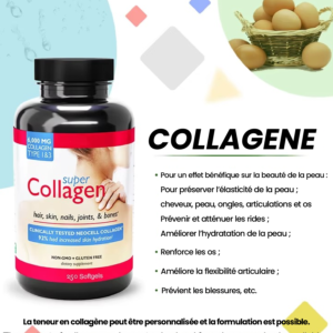 duozi collagen + glutathione + vc powder : Éclat intense et action anti Âge
