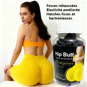 booster fessier et hanche : gummies 100 % naturels pour le galbe et la fermeté