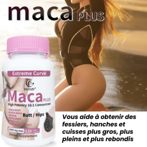 duozi extreme curve maca plus : galbe des fessiers et Équilibre féminin