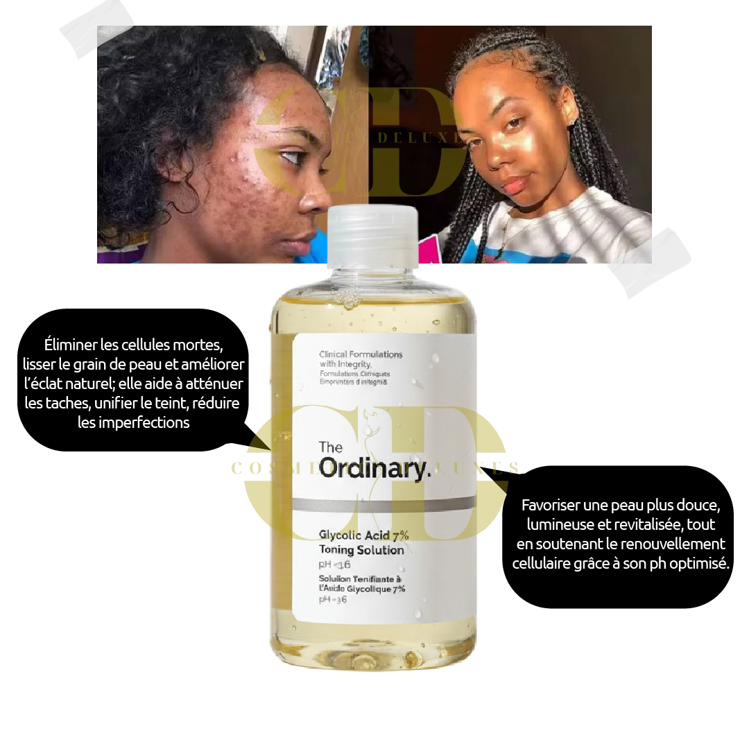 lotion tonique acide glycolique 7% exfoliante de the ordinary lotion tonique acide glycolique 7% exfoliante de the ordinary