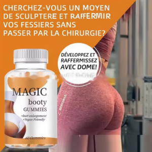 Magic Gummie pour Fessier : Galbe et Fermeté au Naturel magic gummie pour fessier : galbe et fermeté au naturel
