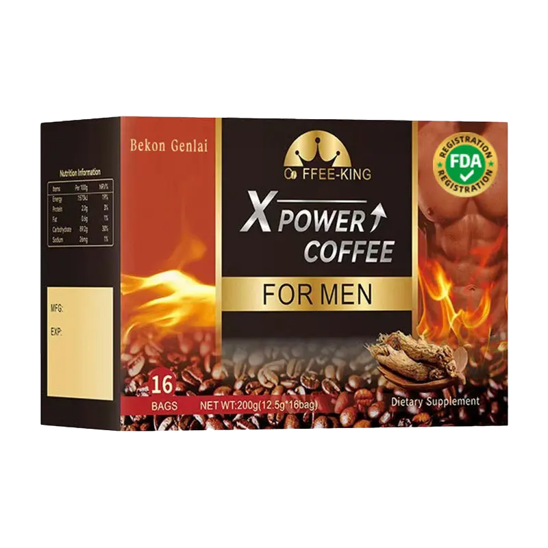 x power café pour homme : Énergie, performance et endurance masculine