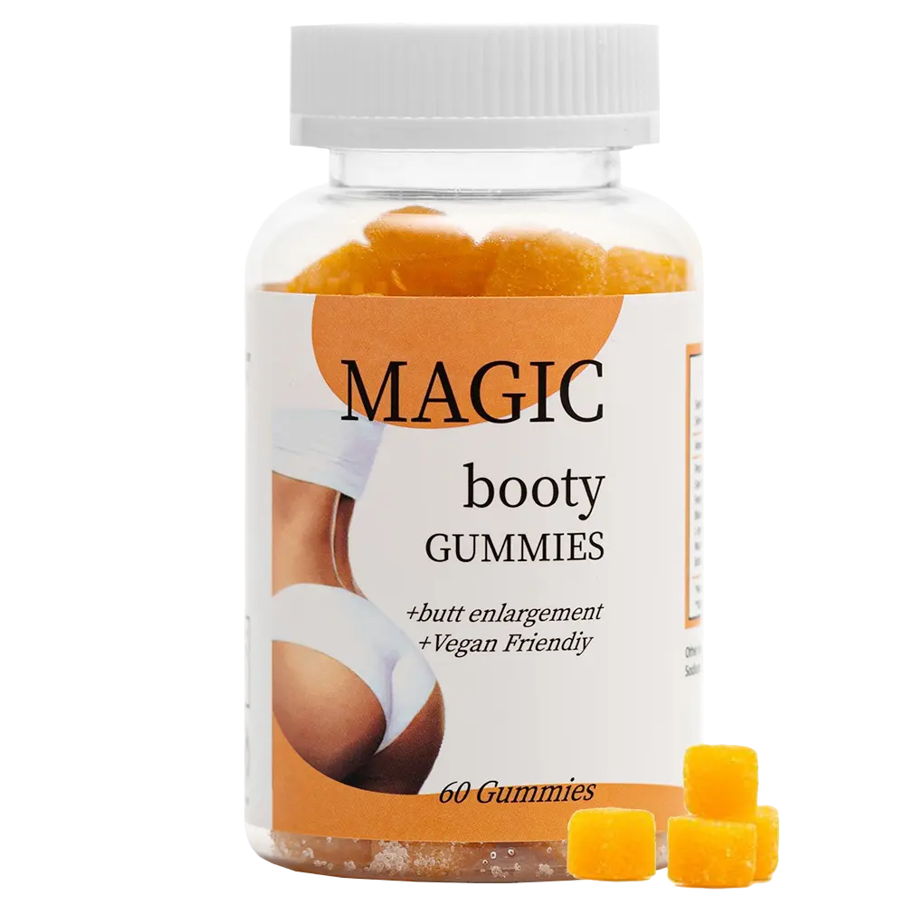 magic gummie pour fessier : galbe et fermeté au naturel