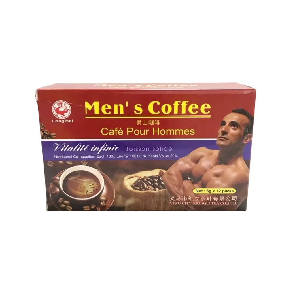 café pour hommes : vitalité masculine et Énergie durable