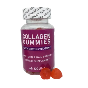 gummies collagène, biotine et vitamine c : cure beauté cheveux, peau et ongles