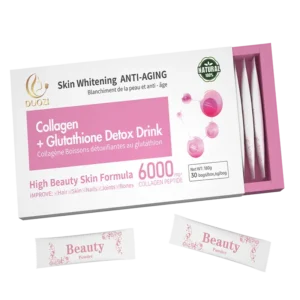 duozi colagène + glutathion : boisson détox Éclat et anti Âge