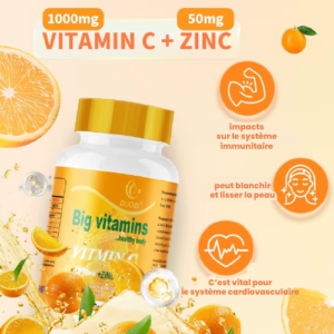Duozi Zin + Vitamine C : Éclat de la Peau Plan De Travail 2 300x300