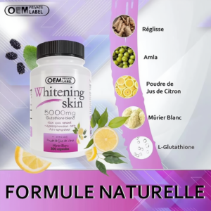 ÉCLAIR LA PEAU 90 000 mg de Glutathion et Vitamine C Éclair la peau 90 000 mg au glutathion et vitamine c