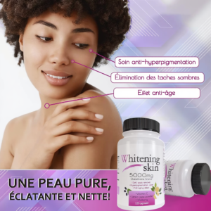 ÉCLAIR LA PEAU 90 000 mg de Glutathion et Vitamine C Éclair la peau 90 000 mg au glutathion et vitamine c