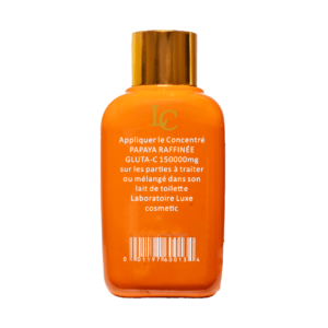 concentré papaya raffinée arbutin gluta c 150000mg