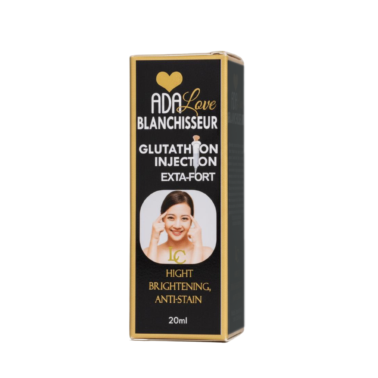 Blanchisseur glutathion injection